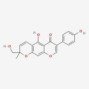 Chemical structure of Erysubin B