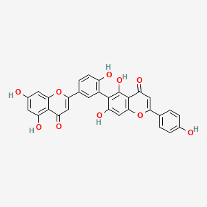 Chemical structure of Robustaflavone