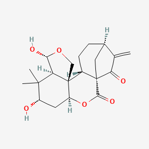 Chemical structure of Enmein