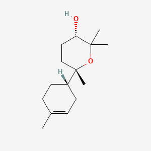 Chemical structure of Bisabolol oxide A