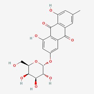 Chemical structure of Clicoemodin