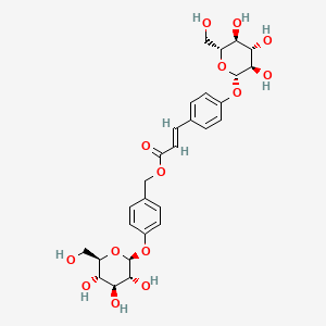 Chemical structure of Shancigusin I