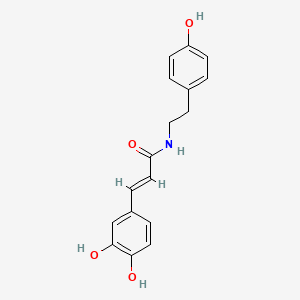 Chemical structure of N-Caffeoyltyramine