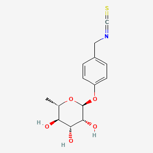 Chemical structure of Moringin