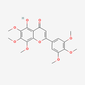 Chemical structure of Gardenin A