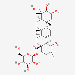Chemical structure of Arjunglucoside I