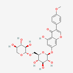 Chemical structure of Kakkanin