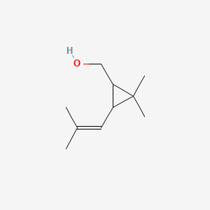 Chemical structure of Chrysanthemol