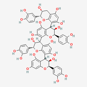 Chemical structure of Cinnamtannin A2