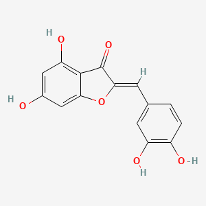 Chemical structure of Aureusidin