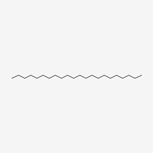 Chemical structure of Docosane