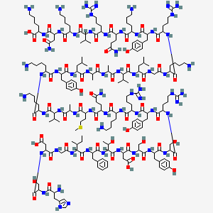 Chemical structure of PACAP (1-38) free acid