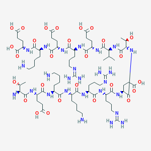 Chemical structure of HEP-1