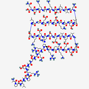 Chemical structure of pTH (39-84) (human)