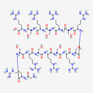 Chemical structure of RS Repeat peptide