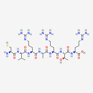Chemical structure of CVRARTR