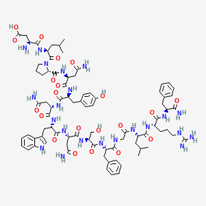 Chemical structure of Kisspeptin-14 human