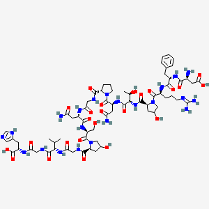Chemical structure of C-Terminally encoded peptide 1