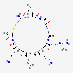 Chemical structure of DAG peptide