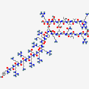 Chemical structure of TAT-CN21