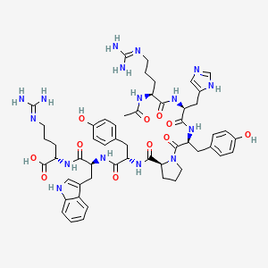 Chemical structure of C5aR2 agonist P32