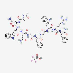 Chemical structure of Kisspeptin 234 TFA