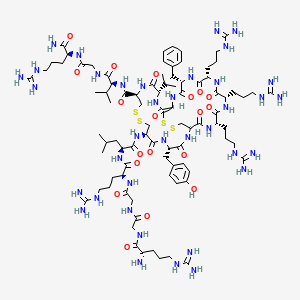 Chemical structure of Protegrin-1