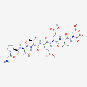 Chemical structure of Hsp70-derived octapeptide
