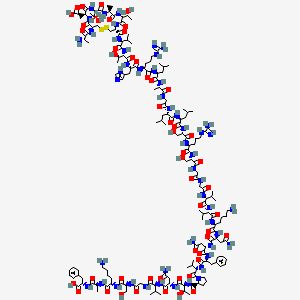 Chemical structure of Calcitonin Gene Related Peptide (CGRP) II, rat TFA