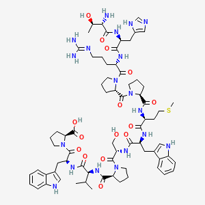 Chemical structure of TfR-T12