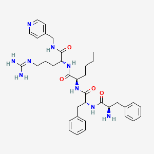 Chemical structure of CR 665