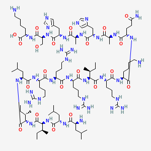 Chemical structure of pVEC (Cadherin-5)