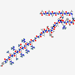 Chemical structure of TAT-NSF700 Fusion Peptide