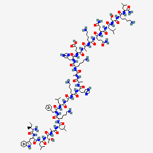 Chemical structure of L17E