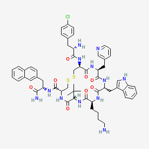 Chemical structure of PRL 2915