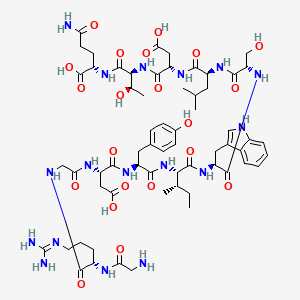 Chemical structure of Oligopeptide-68