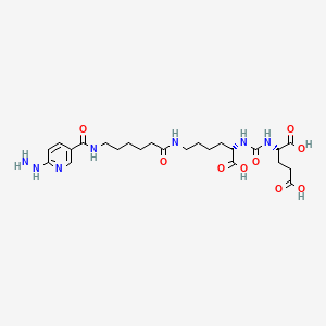 Chemical structure of HYNIC-PSMA