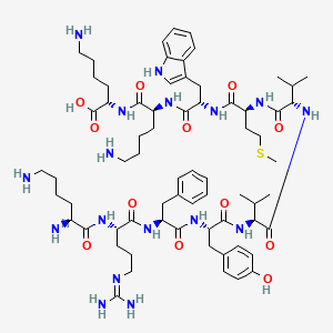 Chemical structure of 4N1K peptide