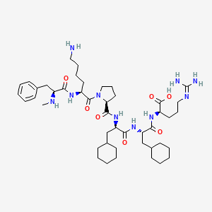 Chemical structure of C5a Receptor agonist, W5Cha