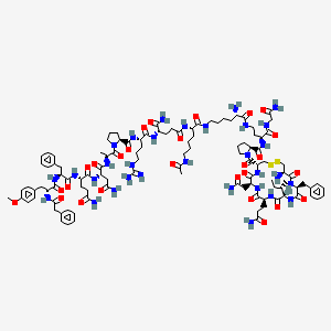 Chemical structure of Invopressin
