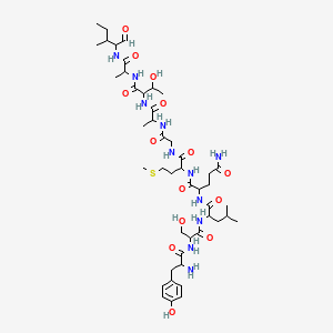 Chemical structure of Plantaricin A