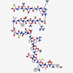 Chemical structure of RVG-Cys