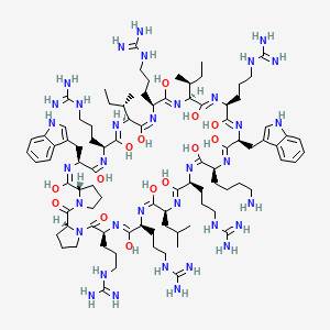 Chemical structure of JB-95