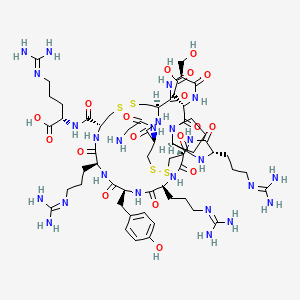 Chemical structure of α-Conotoxin RgIA