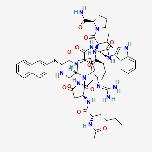 Chemical structure of TCMCB07