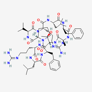 Chemical structure of XQ2B