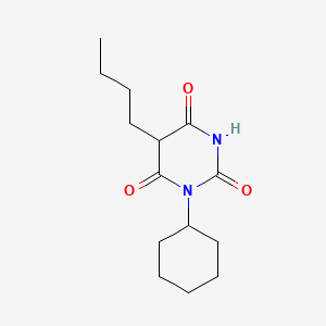 Chemical structure of Bucolome