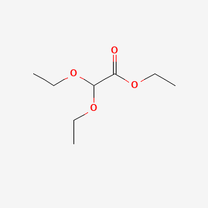 Chemical structure of Ethyl diethoxyacetate