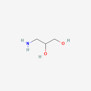 Chemical structure of 3-Amino-1,2-propanediol