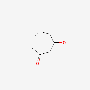 Chemical structure of Cycloheptane-1,3-dione